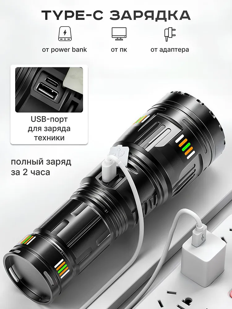 Мощный фонарь